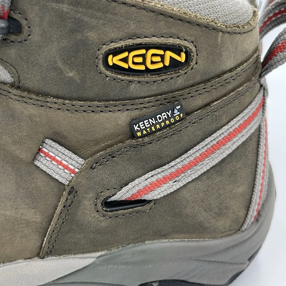 Keen Size 11 US Men's Hiking Boots - Brown Outdoors Mountain Durable Waterproof